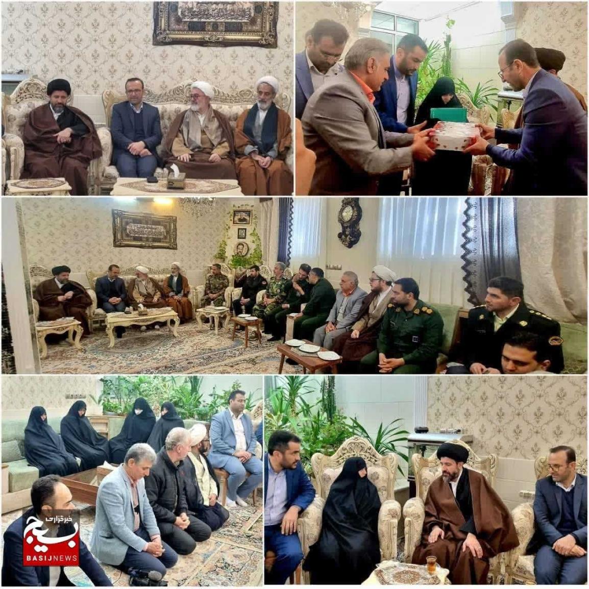 دیدارباخانواده شهید
